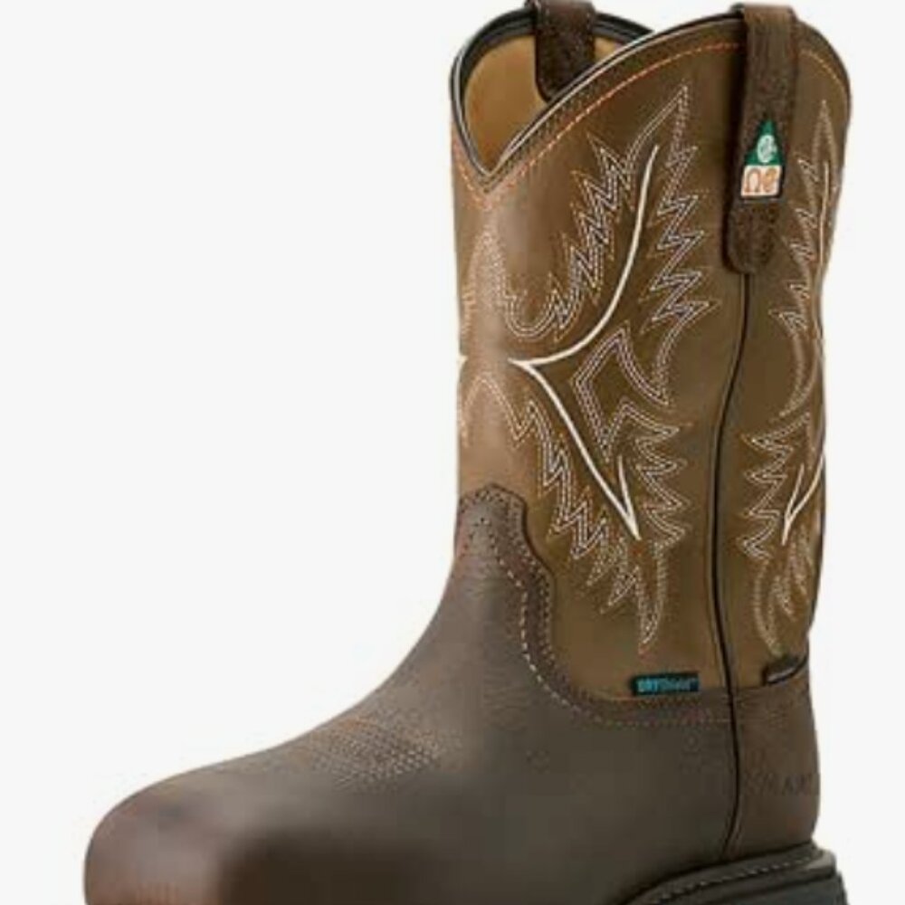 Ariat Men's P26305_m_foo, Bruin Brown/Army Green, 8.5 Wide